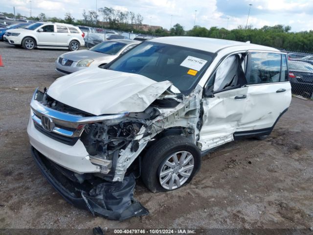 5FNYF5H16KB013674 Honda PILOT LX