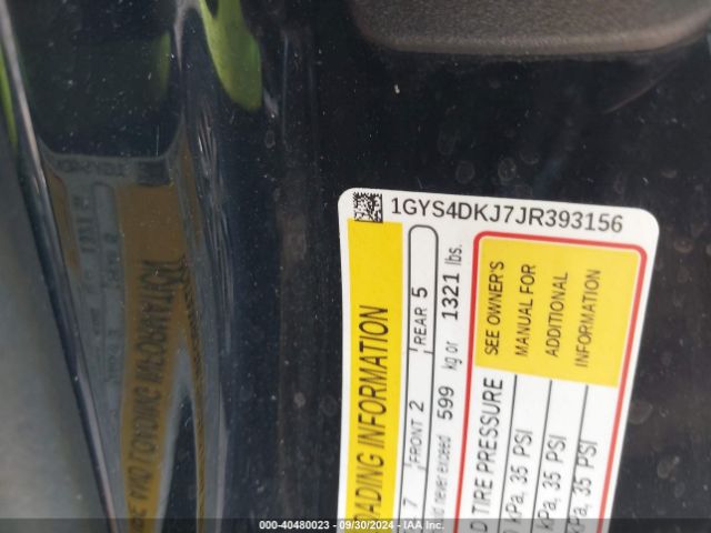1GYS4DKJ7JR393156 Cadillac Escalade Platinum