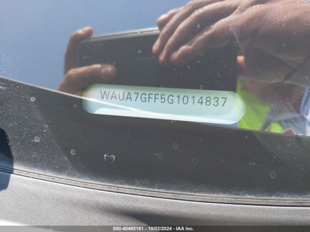 WAUA7GFF5G1014837 Audi A3 1.8t Premium