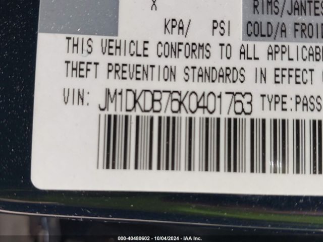 JM1DKDB76K0401763 Mazda Cx-3 Sport