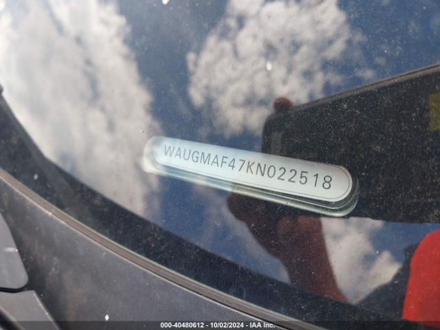 WAUGMAF47KN022518 Audi A4 40 Premium/40 Titanium Premium