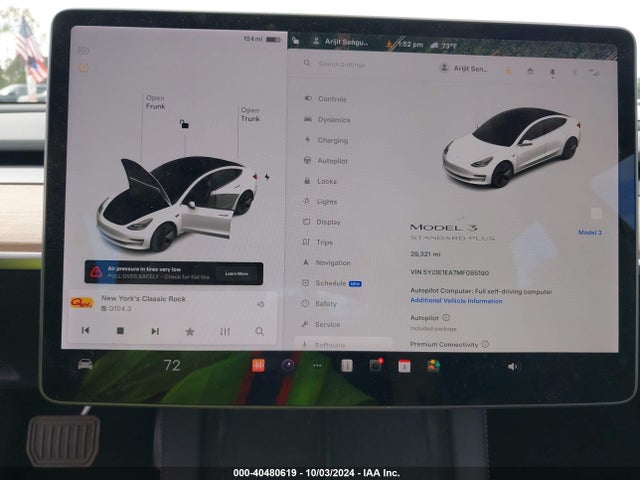 2021 TESLA MODEL 3 5YJ3E1EA7MF085190 Photo 6