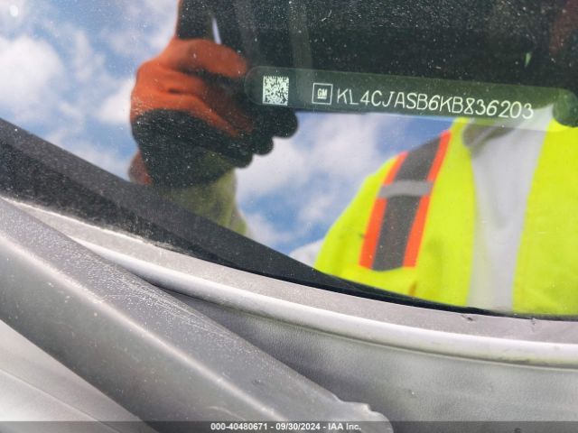 KL4CJASB6KB836203 Buick Encore Fwd Preferred
