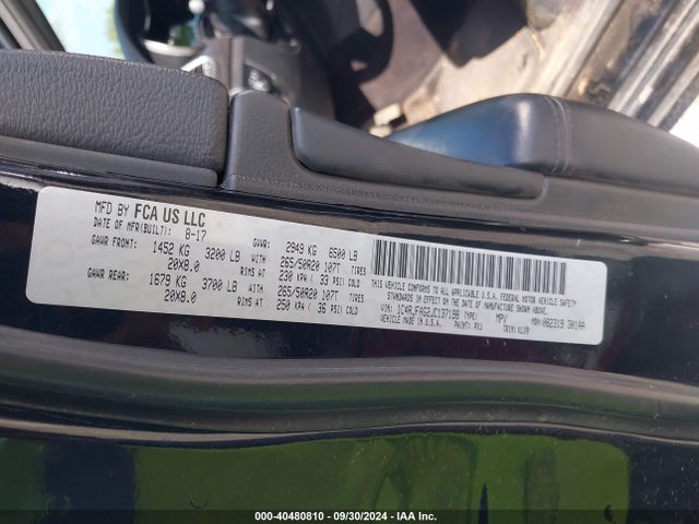 1C4RJFAG2JC137198 Jeep Grand Cherokee Altitude 4x4