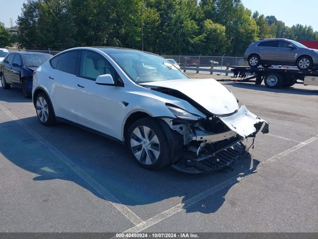2021 TESLA MODEL Y 5YJYGDED0MF109180 Photo 0