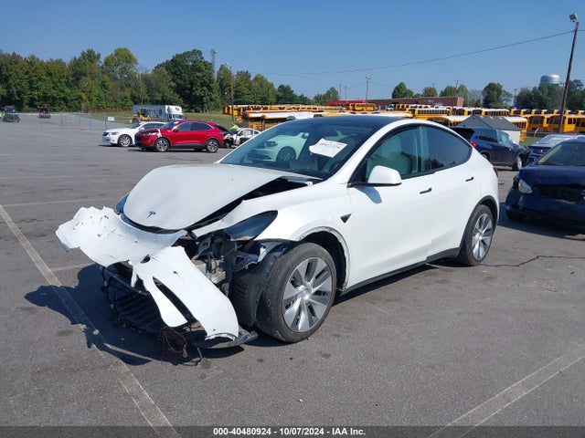 2021 TESLA MODEL Y 5YJYGDED0MF109180 Photo 1