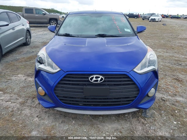 Hyundai Veloster Turbo W/black 2014 KMHTC6AE9EU211453 Image 12