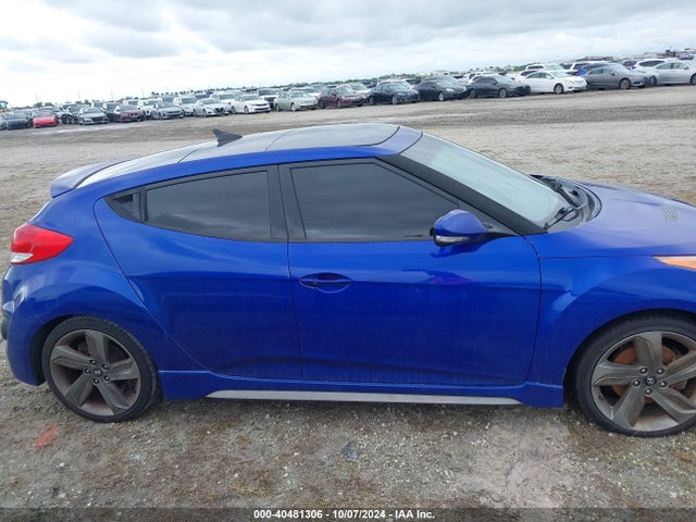 Hyundai Veloster Turbo W/black 2014 KMHTC6AE9EU211453 Image 13