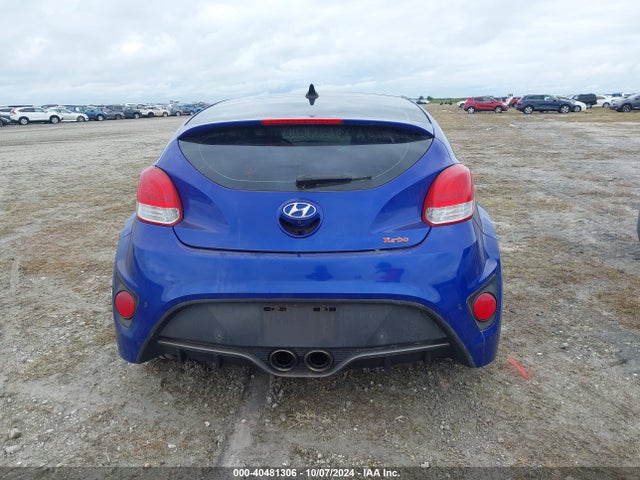 Hyundai Veloster Turbo W/black 2014 KMHTC6AE9EU211453 Image 16