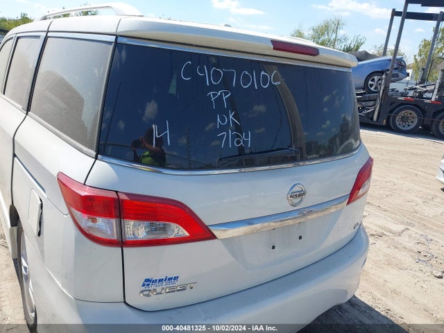 Nissan Quest Sl 2014 JN8AE2KP4E9102842 Image 3