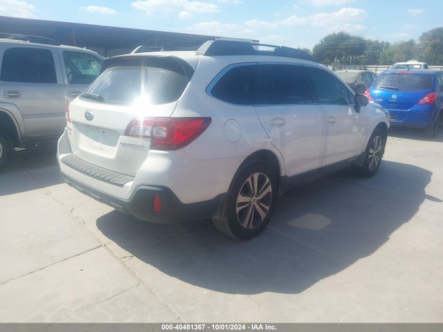 Subaru Outback 2.5i Limited 2018 4S4BSAKCXJ3291957 Image 4