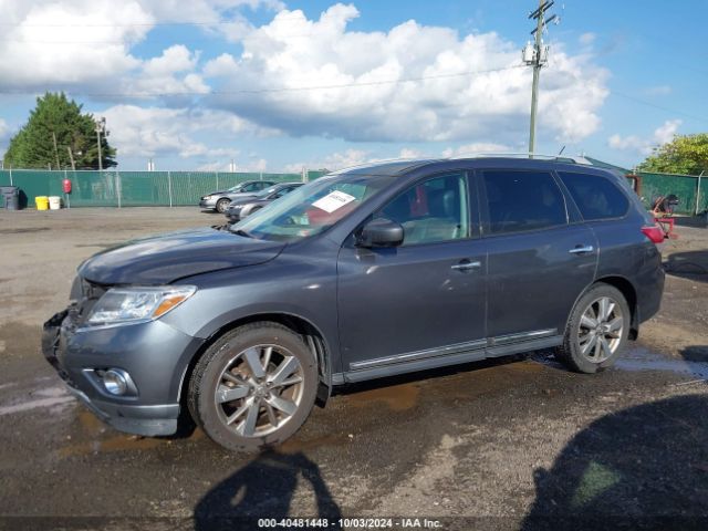 5N1AR2MMXEC611254 Nissan Pathfinder Platinum