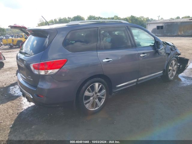 5N1AR2MMXEC611254 Nissan Pathfinder Platinum