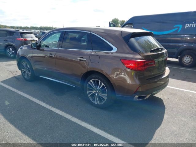 5J8YD4H53KL012628 Acura Mdx Tech Pkg