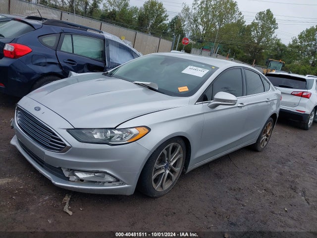 Ford FUSION SE 2017 3FA6P0T91HR183023 Image 2