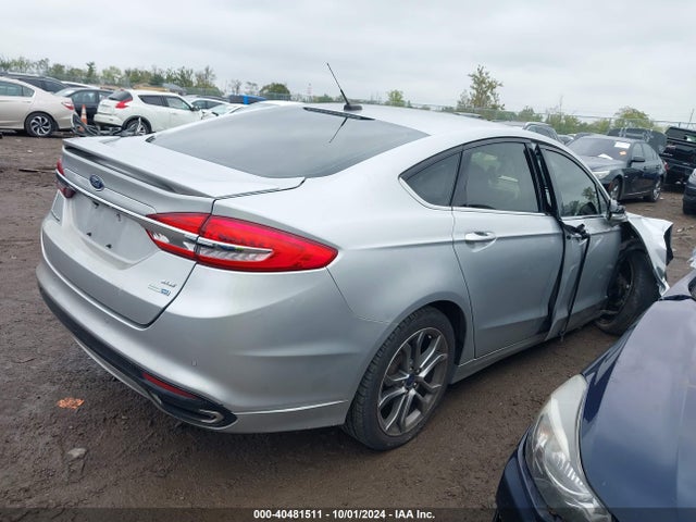Ford FUSION SE 2017 3FA6P0T91HR183023 Image 4