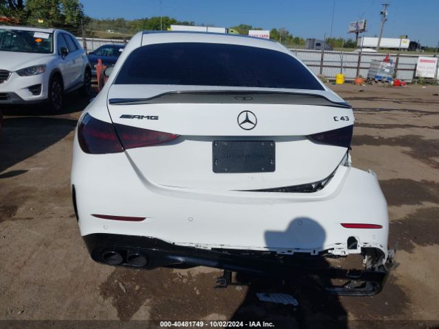 W1KAF8HB2PR121776 Mercedes-Benz Amg C 43 4matic
