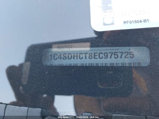 1C4SDHCT8EC975725 Dodge Durango R/t