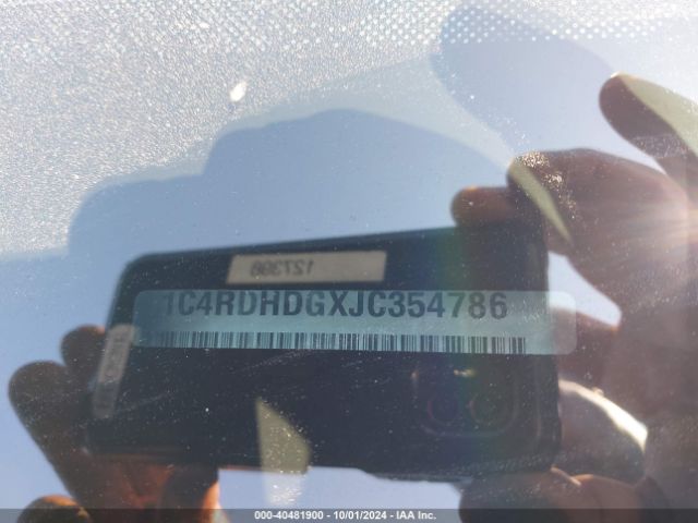 1C4RDHDGXJC354786 Dodge Durango Gt Rwd