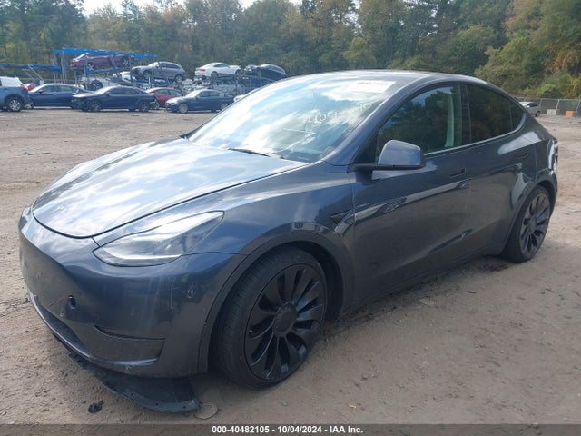 2022 TESLA MODEL Y 7SAYGDEF9NF368188 Photo 1
