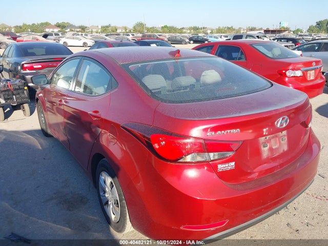 Hyundai ELANTRA SE 2016 5NPDH4AEXGH705218 Image 3