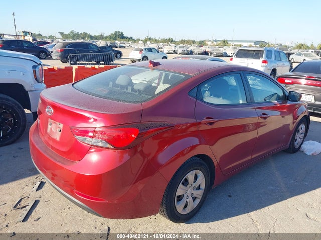 Hyundai ELANTRA SE 2016 5NPDH4AEXGH705218 Image 4