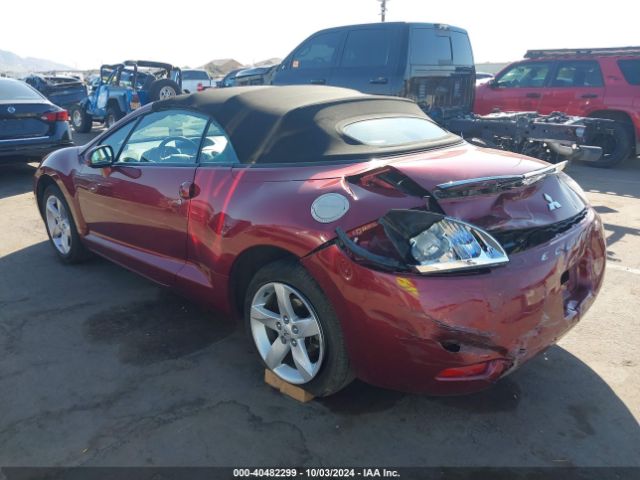 2007 MITSUBISHI ECLIPSE SPYDER 4A3AL25F87E014307 Photo 2