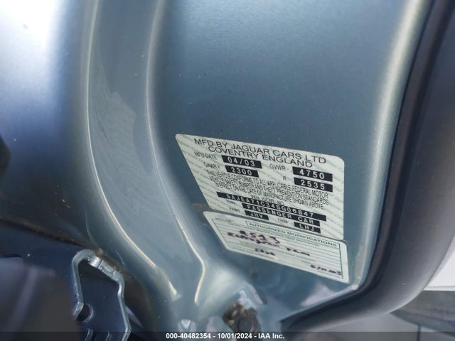 2004 JAGUAR XJ SAJEA71C34SG06847 Photo 8