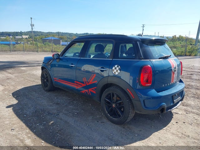 2012 MINI COOPER S COUNTRYMAN WMWZC5C5XCWL59891 Photo 2