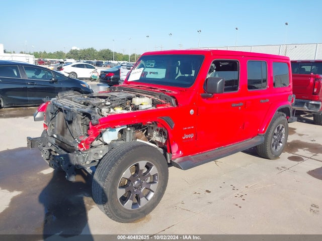 1C4HJXEG9JW206480 Jeep Wrangler Unlimited Sahara 4x4