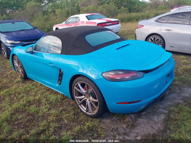 2019 PORSCHE 718 BOXSTER WP0CB2A84KS228100 Photo 2