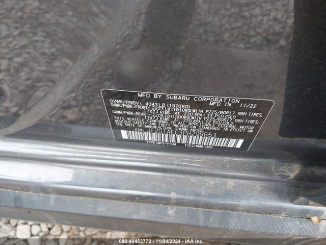JF2GTAEC3PH298653 Subaru Crosstrek Premium