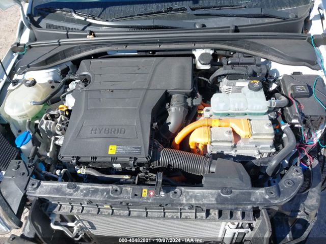 KMHC65LCXLU212671 Hyundai Ioniq Hybrid Blue