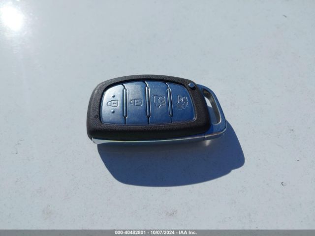 KMHC65LCXLU212671 Hyundai Ioniq Hybrid Blue
