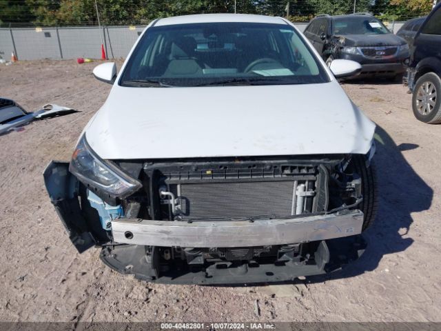 KMHC65LCXLU212671 Hyundai Ioniq Hybrid Blue