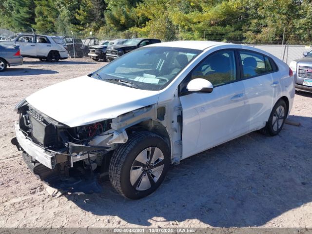KMHC65LCXLU212671 Hyundai Ioniq Hybrid Blue