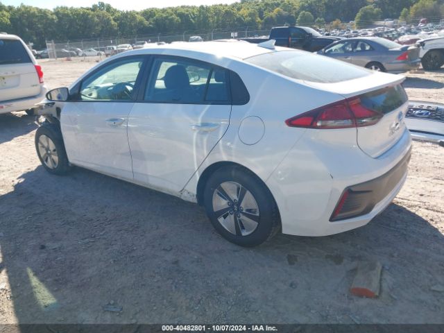KMHC65LCXLU212671 Hyundai Ioniq Hybrid Blue