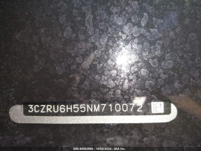 3CZRU6H55NM710072 Honda Hr-v Awd Ex