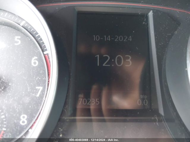3VW6T7AU1KM013493 Volkswagen Golf Gti 2.0t Autobahn/2.0t Rabbit Edition/2.0t S/2.0t Se