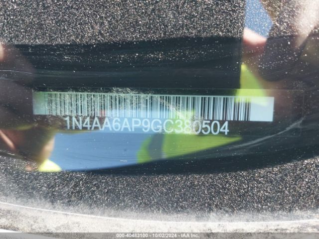 1N4AA6AP9GC380504 Nissan Maxima 3.5 Platinum