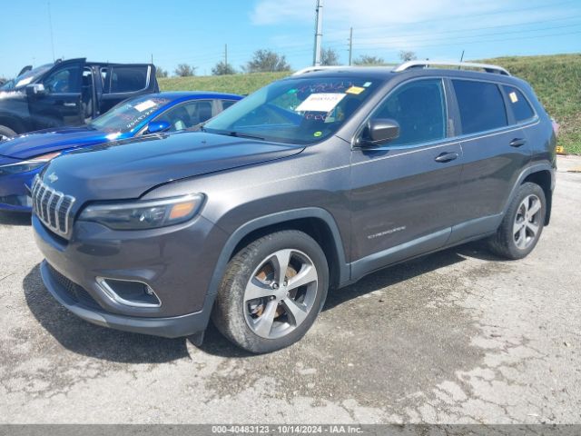 1C4PJLDB1KD439390 Jeep Cherokee Limited Fwd
