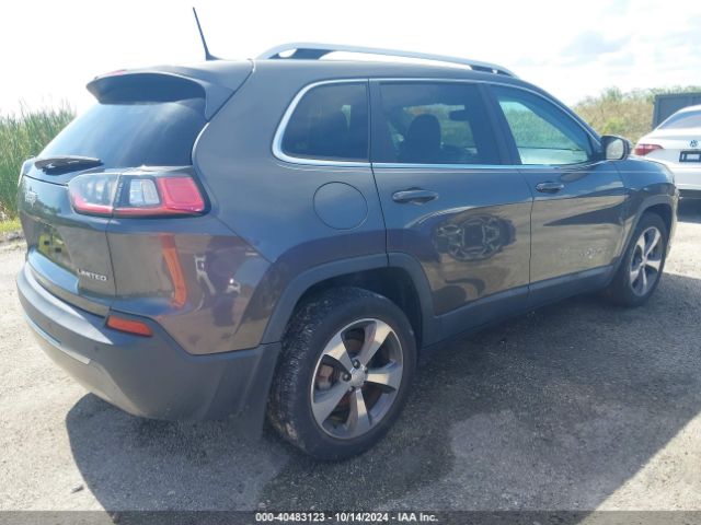 1C4PJLDB1KD439390 Jeep Cherokee Limited Fwd
