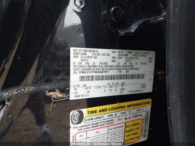 1FMJU1JT3KEA87871 Ford Expedition Xlt