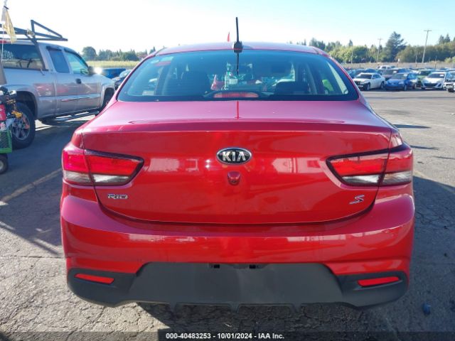 3KPA24AB6KE165681 KIA RIO S