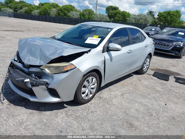 Toyota COROLLA LE 2014 2T1BURHE1EC062277 Image 2
