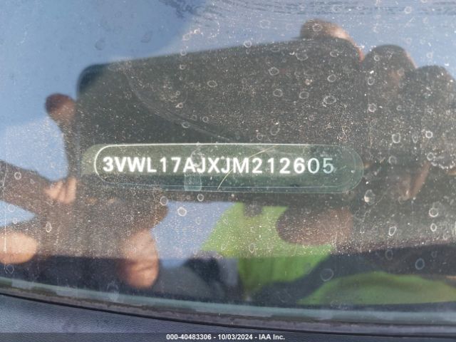 3VWL17AJXJM212605 Volkswagen Jetta 1.8t Sel