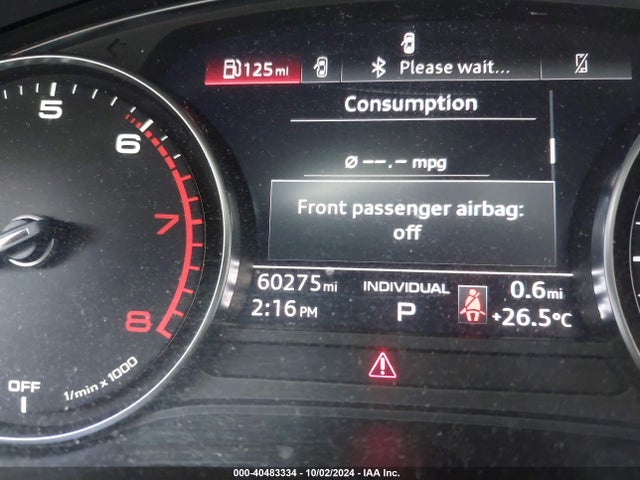 WAUANCF57LA001233 Audi A5 Sportback Premium 45 Tfsi Quattro S Tronic