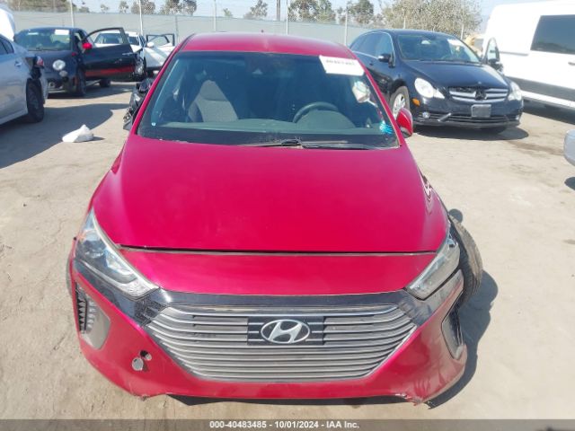 KMHC75LC6KU112675 Hyundai Ioniq Hybrid Sel