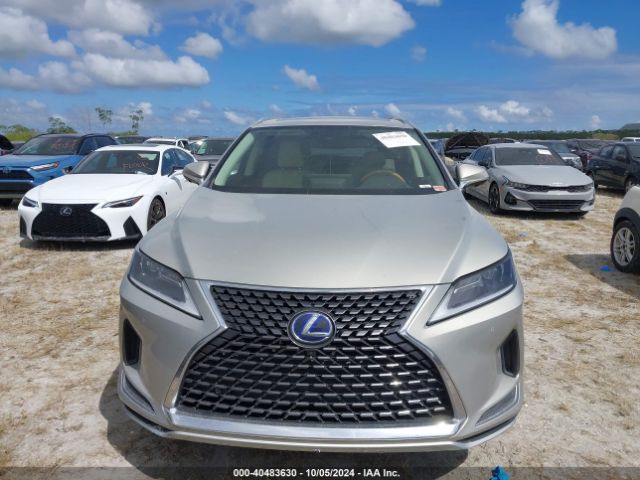 JTJHGKFA3L2013938 Lexus Rx 450hl