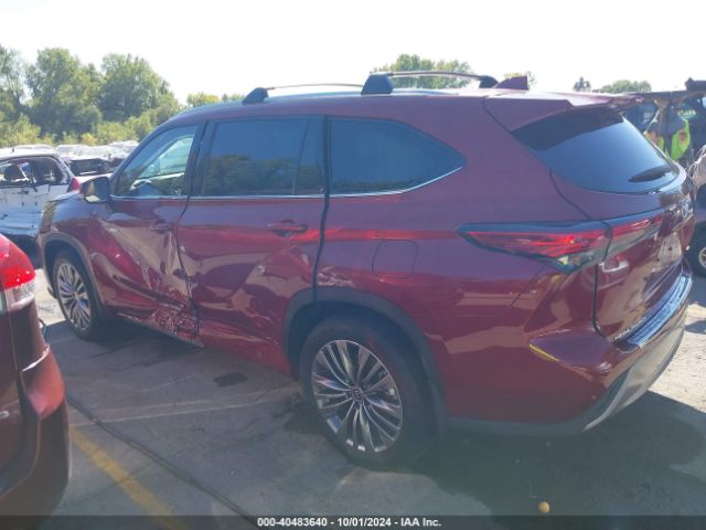 5TDEBRCH6LS012001 Toyota Highlander Hybrid Platinum